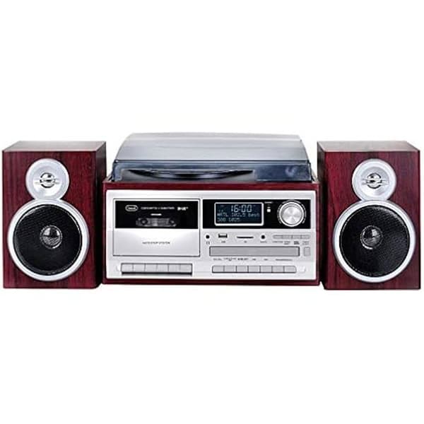 Vinyl skivspelare - TREVI - TT 1072 - CD/MP3-spelare - DAB-radio - USB/SD-inspelning