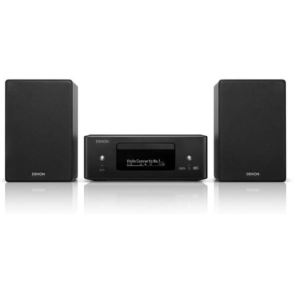 Miniljudsystem - DENON - Ceol N12DAB - Trådlös streaming - HDMI - Hi-Fi-ljud Svart