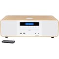 Miniatyrbild 6 av 6: Kompakt Bluetooth-system - THOMSON - Vit/Induktion - FM/CD/MP3/USB-radio, 50W, Equalizer, Fjärrkontroll, Strömförsörjning. 230V