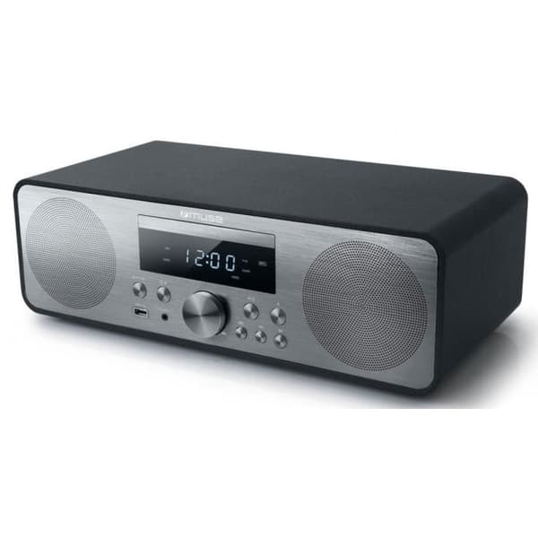 MUSE M 880 BTC mikrosystem - CD/MP3-spelare, Radio, Bluetooth - Svart/Grå