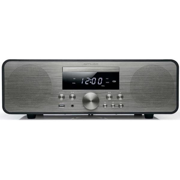 MUSE M 880 BTC mikrosystem - CD/MP3-spelare, Radio, Bluetooth - Svart/Grå