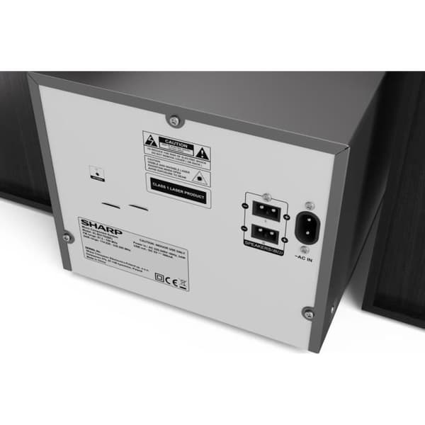 SHARP XL-B517D Hi-Fi-system - 45W - FM, DAB+ - Bluetooth - Svart