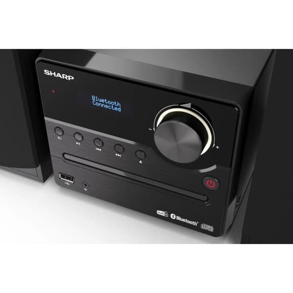 SHARP XL-B517D Hi-Fi-system - 45W - FM, DAB+ - Bluetooth - Svart