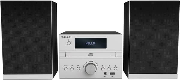 Mikrosystem THOMSON MIC 122BT CD-lyd CD-R/RW USB BLUETOOTH