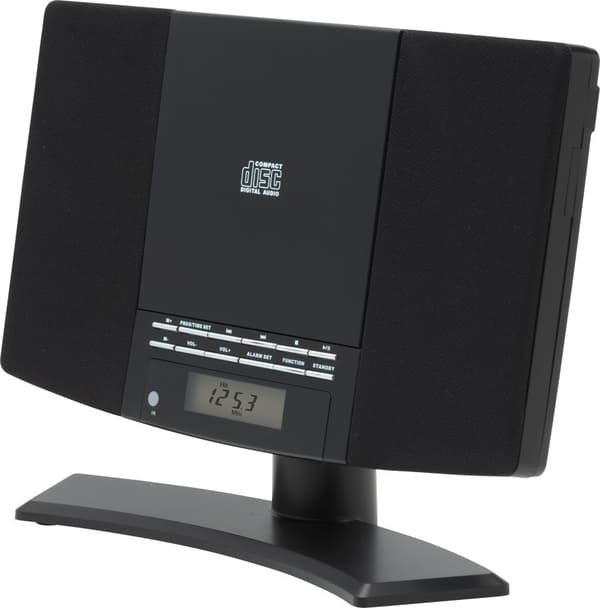 Denver MC-5220 Micro HiFi CD-afspiller, FM-radio, sort