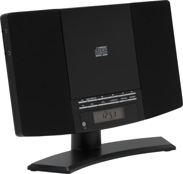 Denver MC-5220 Micro HiFi CD-afspiller, FM-radio, sort