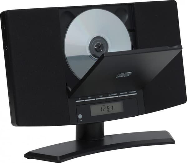 Denver MC-5220 Micro HiFi CD-afspiller, FM-radio, sort