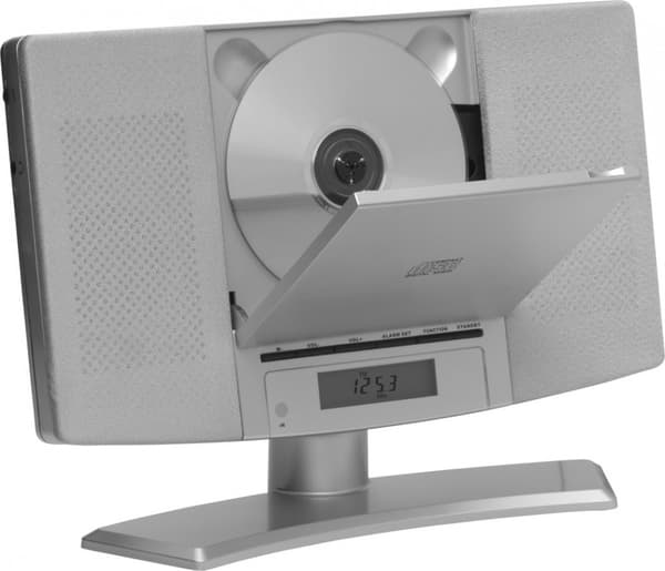 Denver MC-5220 Micro HiFi CD-afspiller, FM-radio, sølv