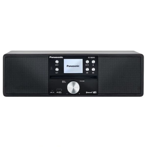PANASONIC Micro hi-fi system SC-DM202EG-K Svart