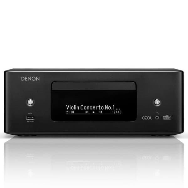 DENON RCD-N12DAB Svart Svart