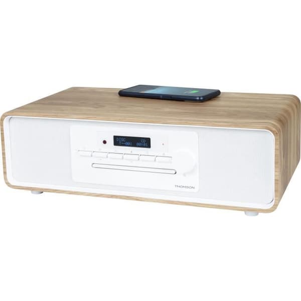 Microkedja Bluetooth - THOMSON - CD/MP3/USB/FM-radio/DAB+ - 75W - LCD-display - Fjärrkontroll