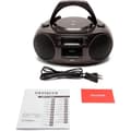 Miniatyrbild 4 av 4: Aiwa BBTC-660DAB/BK Svart Bärbar Hi-Fi-radio med CD, kastdäck, Bluetooth, DAB+, USB