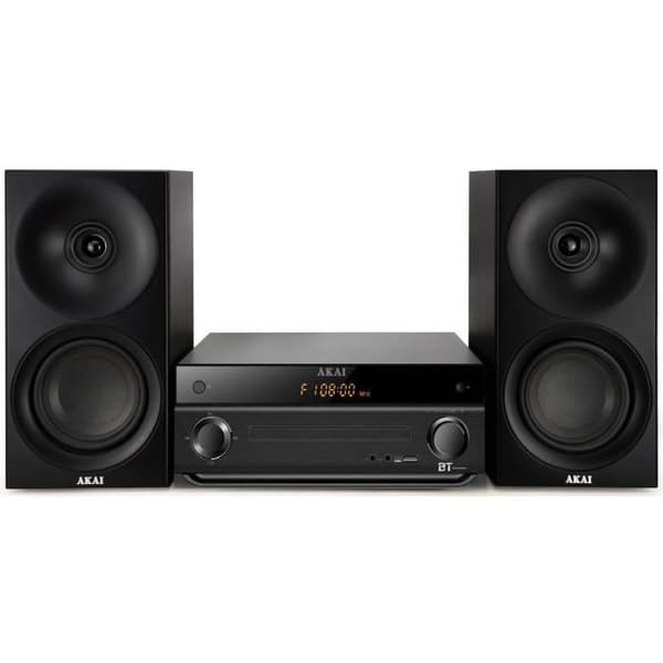 AKAI AM-301K HiFi-mikrosystem - Bluetooth MP3 CD-spelare - Digital FM-tuner - 40W - USB - 1 års garanti