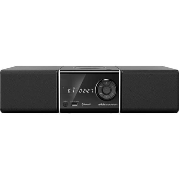 Silva Schneider SMP 360 BT Stereo AUX, Bluetooth, CD, FM, USB, med fjärrkontroll 2 x 5 W svart