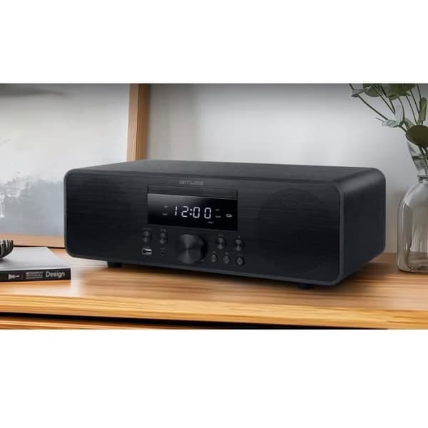 Muse M-880 FBC - Mikro-stereokanal 2 x 40 Watt - FM/DAB+ radio - CD-spelare - Bluetooth