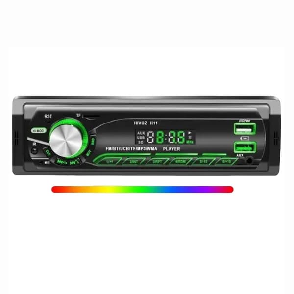 Bilstereo MP3-spelare Bluetooth FM-radio Billjudsystem TF-kort U-disk