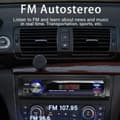 Miniatyrbild 2 av 7: Bilstereo MP3-spelare Bluetooth FM-radio Billjudsystem TF-kort U-disk