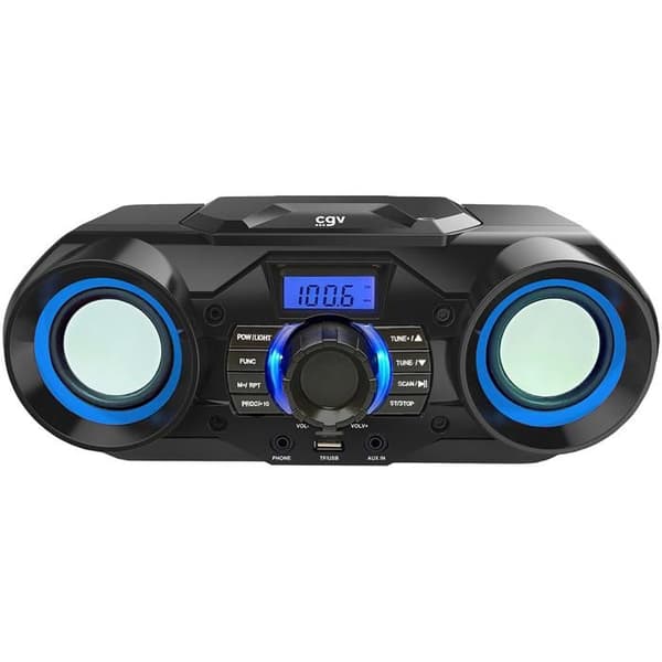 Bärbar CD-radio - CGV - CD SG-1 - Bluetooth 5.0 - USB - SD