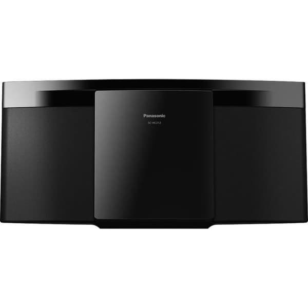 PANASONIC SC-HC212 anslutet mikrosystem - CD-spelare och FM/DAB+ radio - 20W stereoeffekt Svart