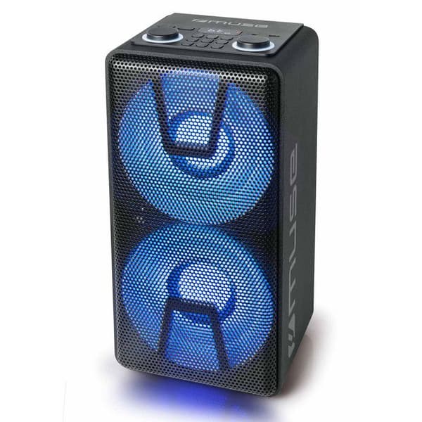 Mikro kedja - MUSE - M1805DJ - CD/MP3-spelare - Bluetooth - Stereo koppling Svart