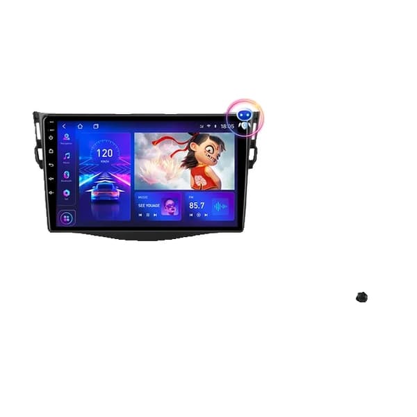 Bilradio, Android 12, Carplay integration, GPS-navigation, T10-1 Kamera-64G DVR