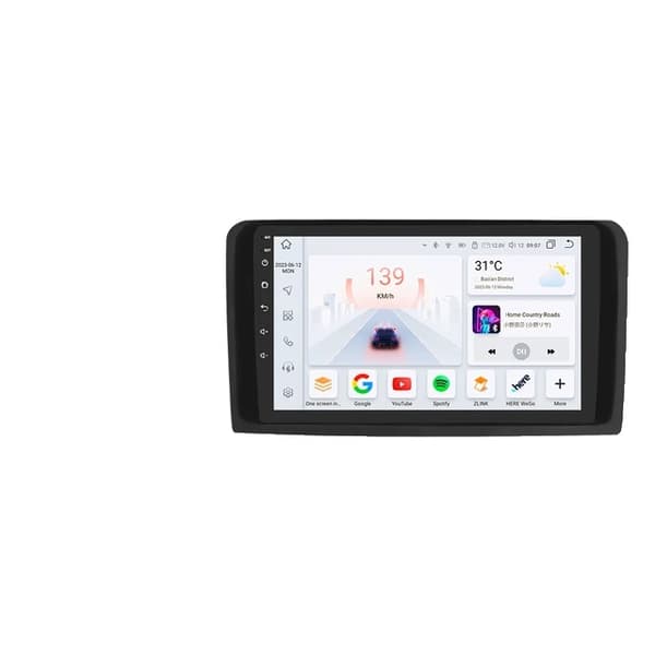 Android Bil Stereo, GPS Navigation, WiFi Forbindelse, S4-4G 32G-8cores-4G