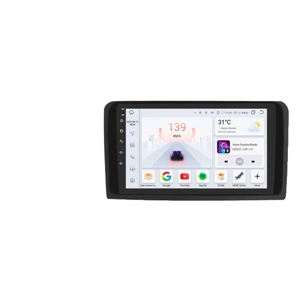 Android bilstereo, GPS-navigation, WiFi-anslutning, S6-6G 64G-8kärnor-4G