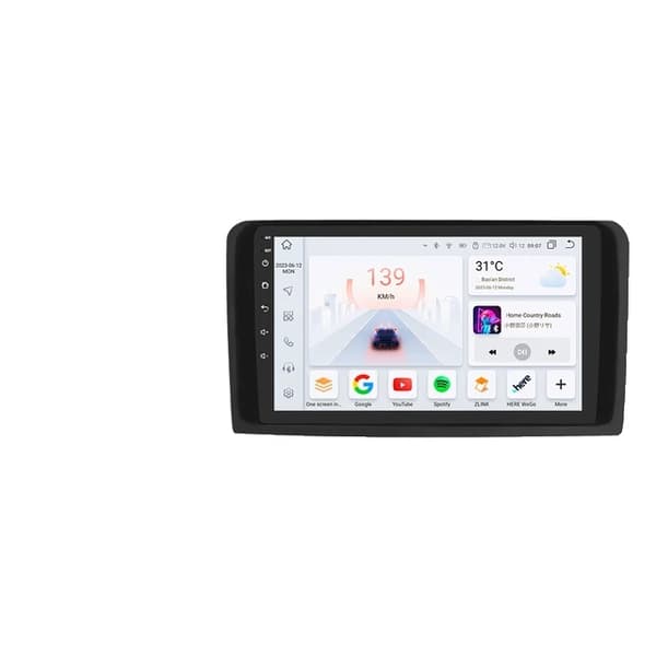 Android Bil Stereo, GPS Navigation, WiFi Forbindelse, S1-3G 32G-8 kerner