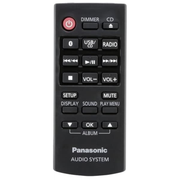 Mikrosystem - PANASONIC - SC-PM254EG-K - CD/MP3-spelare - Digital radio - USB - Svart