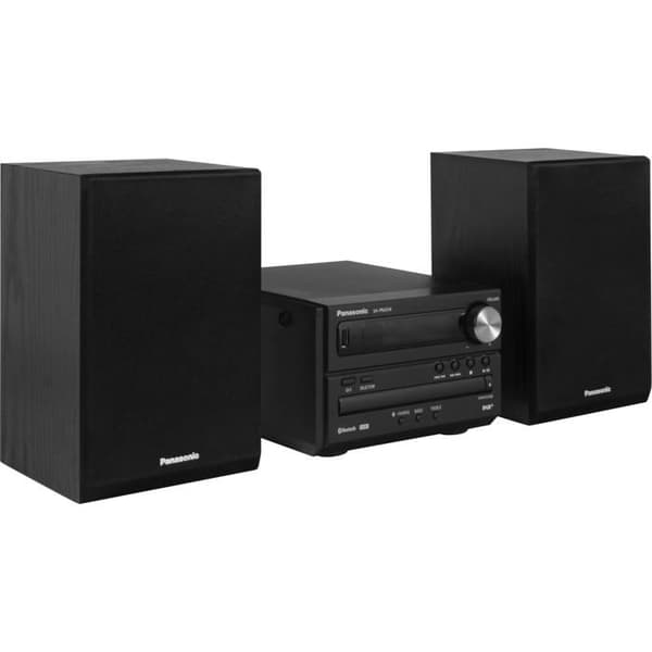 Mikrosystem - PANASONIC - SC-PM254EG-K - CD/MP3-spelare - Digital radio - USB - Svart