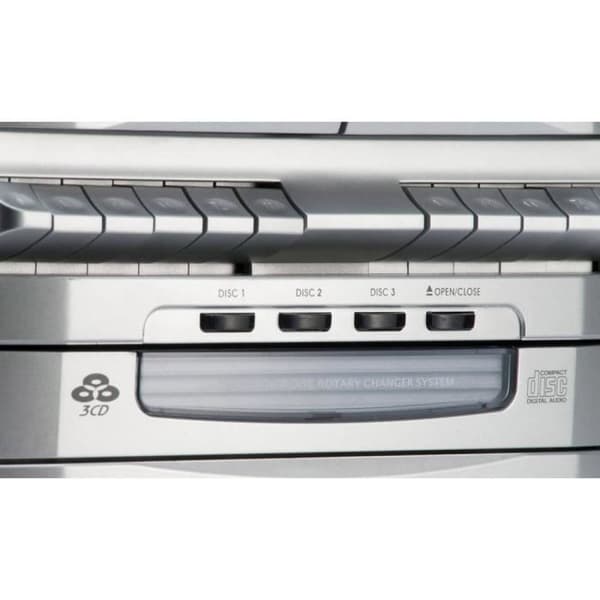Stereoanläggning - Karcher - KA 5300 - CD, Kassett, FM - 2 x 5 W - Silver