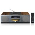 Miniatyrbild 1 av 4: Lenco MC-175SI - Mikroset med DAB, FM, CD, 2 USB, Bluetooth®, QI, RC - Silver
