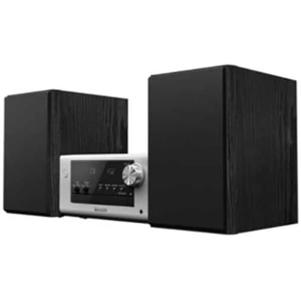 Panasonic SC-PM700EG-S Neat Micro Hi-FI kompakt stereosystem med CD, FM-radio, USB och Bluetooth, 80W högtalare, fjärrkontroll
