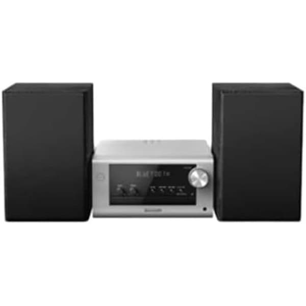 Panasonic SC-PM700EG-S Neat Micro Hi-FI kompakt stereosystem med CD, FM-radio, USB och Bluetooth, 80W högtalare, fjärrkontroll