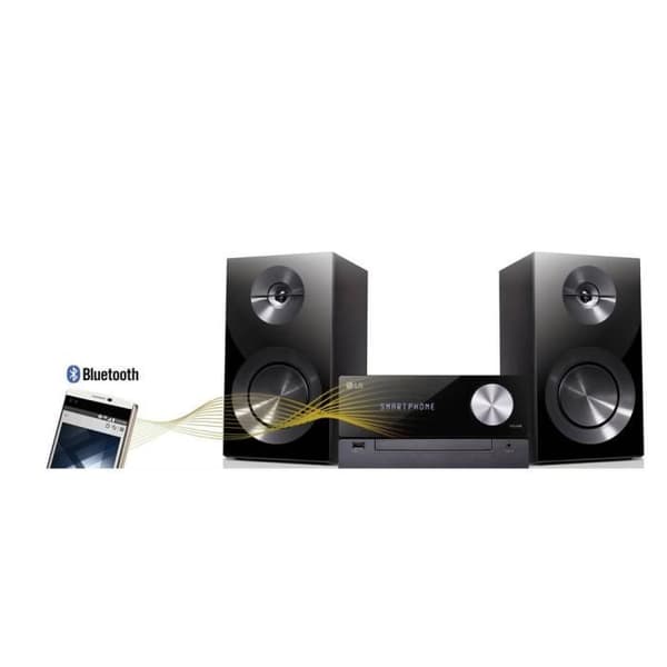 LG CM2460DAB - 100W CD mikrosystem - Bluetooth, USB, DAB+
