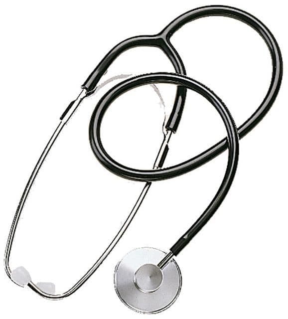 Stetoskop standard Svart