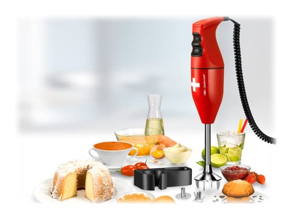 UNOLD ESGE-Zauberstab E 120 Select - Handmixer - 120 W - red/white swiss cross