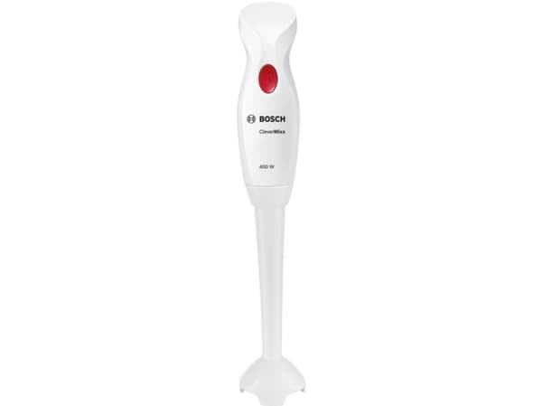 Bosch CleverMixx MSM14000 - Handmixer - 400 W - white/deep red