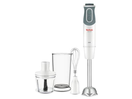 Tefal Optichef HB643138 - Handmixer - 800 W - white snow & quartzite