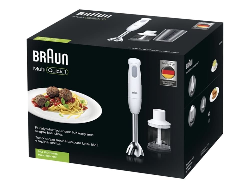 Braun MQ 120 PESTO mixer 350 l Stavmixer 450 W Vit