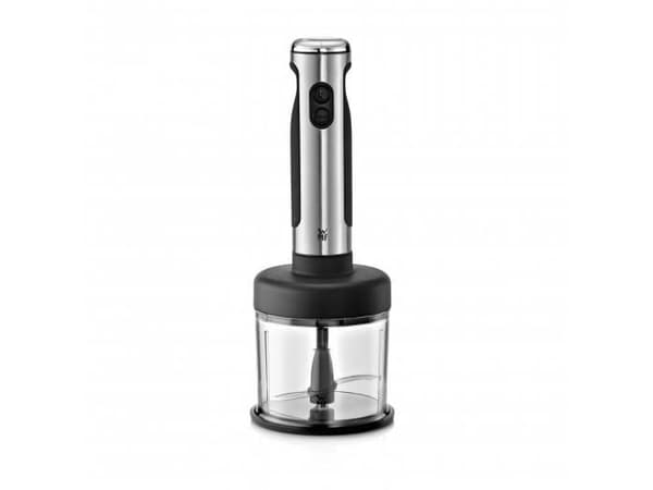 WMF 61.3024.0147, Nedsænkning blender, 1,6 L, Knusning af is, 700 W, Sort, Rustfrit stål