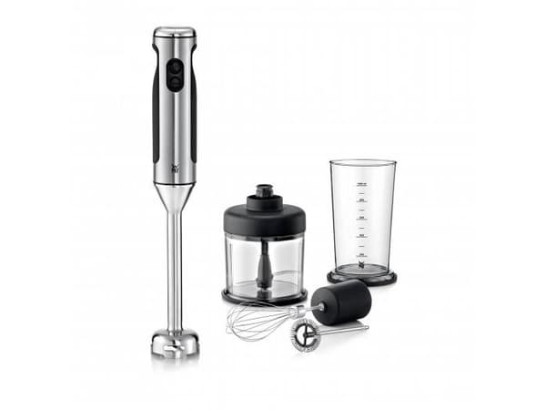 WMF 61.3024.0147, Nedsænkning blender, 1,6 L, Knusning af is, 700 W, Sort, Rustfrit stål