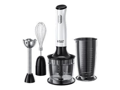 Russell Hobbs Horizon 24710-56 3 in 1 - Håndmikser - 500 W - blank svart/skinnende ishvit
