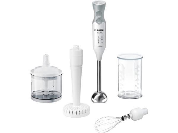 Bosch ErgoMixx MSM66155 - Håndmikser - 600 W - hvit/grå