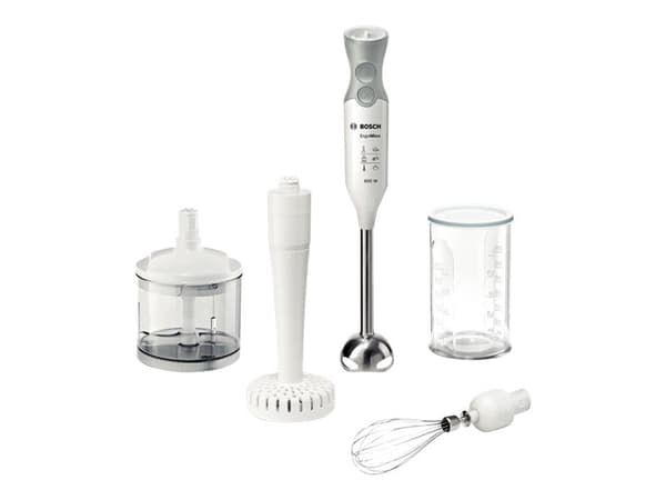 Bosch ErgoMixx MSM66155 - Håndmikser - 600 W - hvit/grå