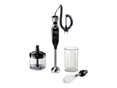 Bosch MSM67170 tehosekoitin Upotettava sekoitin 750 W Musta, Hopea