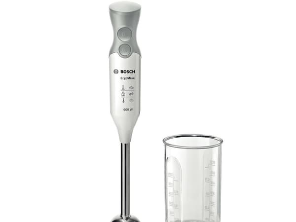 Bosch ErgoMixx MSM66110 - Håndmikser - 600 W - hvit/telegrå