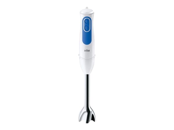 Braun MQ 3000 WH Smoothie+, Upotettava sekoitin, 0,6 L, 700 W, Sininen, Valkoinen