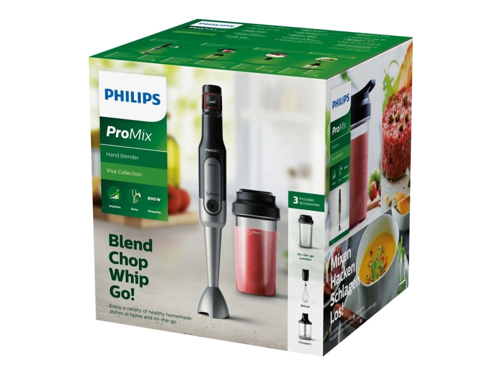 Philips Viva Collection 800 W mixningseffekt, ProMix-mixerstav