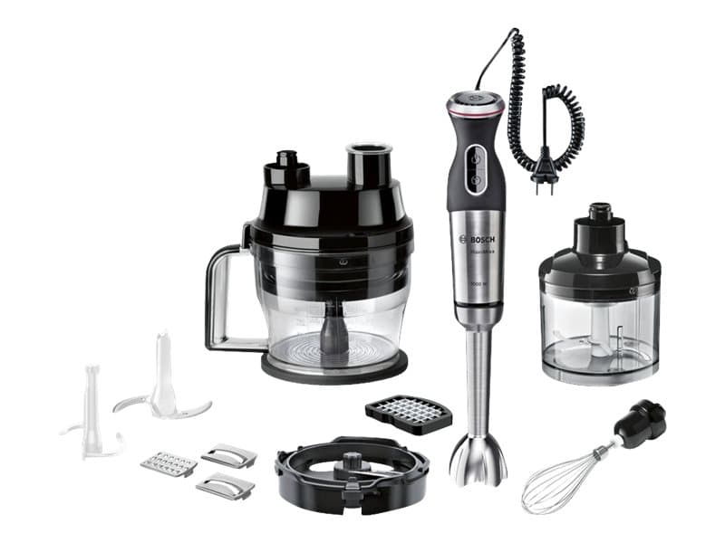 Bosch MS8CM61X1 mixer 1,25 l Stavmixer 1000 W Svart, Rostfritt stål